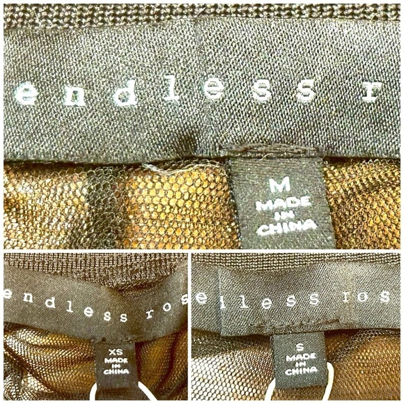 NWT Revolve Endless Rose Lace Mesh Black Bomber Jacket, Zipper, Sizes XS & S - Picture 14 of 16